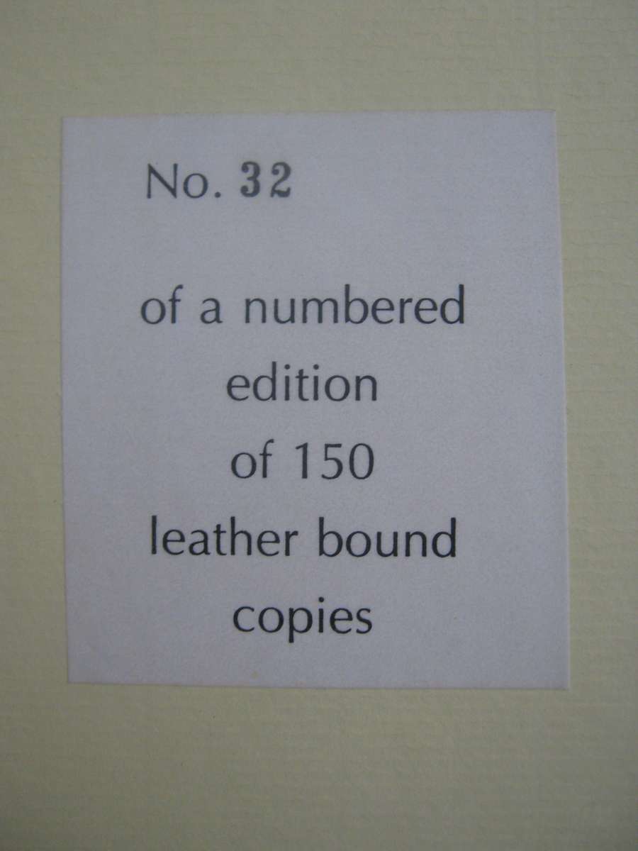 J H Pierneef His Life and His Work Leather Bound Limited Edition No 32 / 150