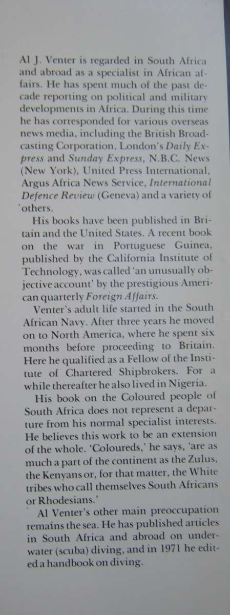 Coloured A Profile of Two Million South Africans Al J Venter