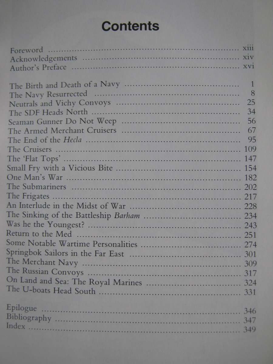 War At Sea South African Maritime Operations during World War Two C J Harris