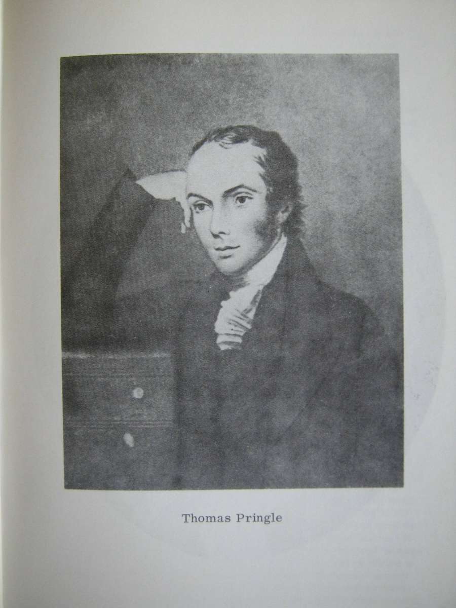Thomas Pringle. His Life and Times Jane Meiring