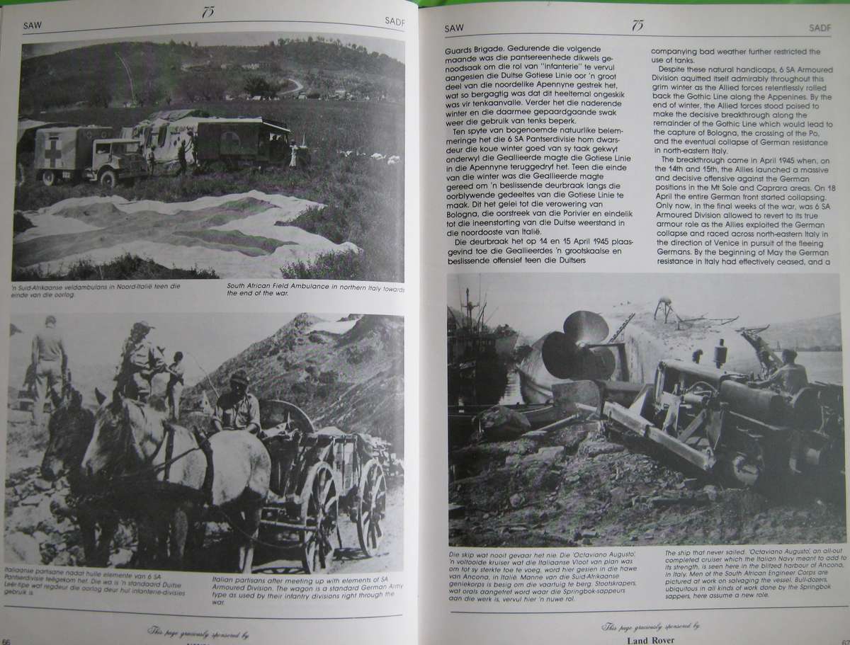 Steeds Kampioene Suid-Afrikaanse Weermag 1912-1987 Still Champions SADF 1912 - 1987