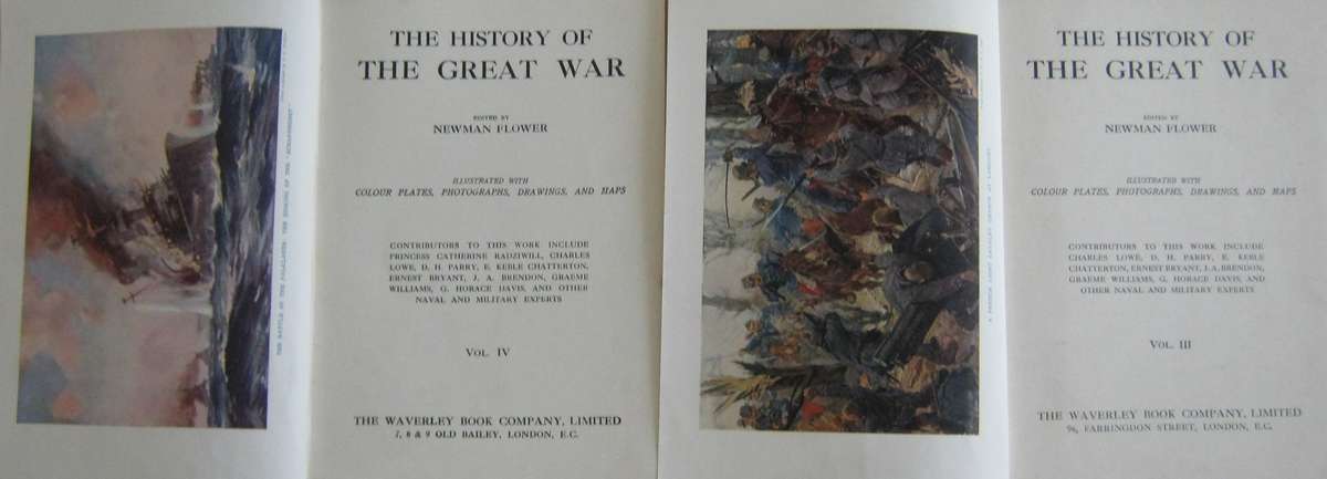 The History of the Great War (First World War)  14 Volumes