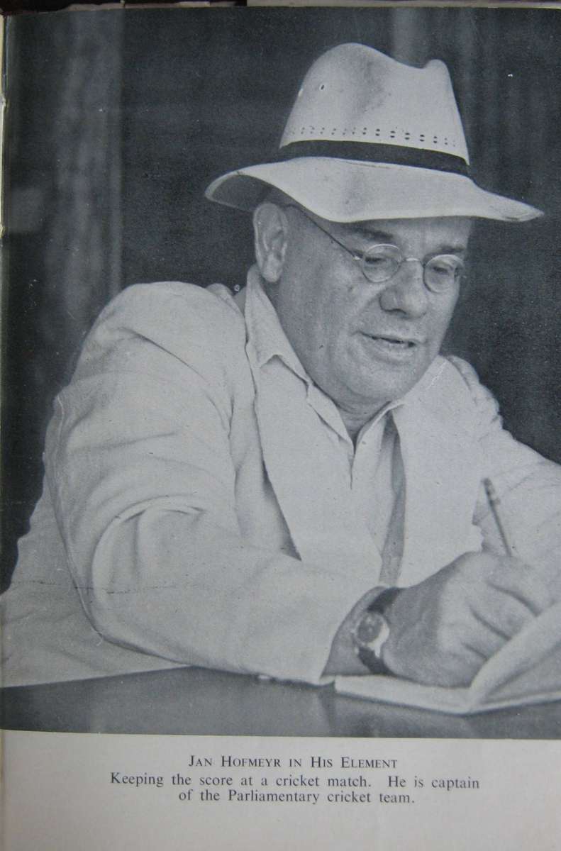 Jan Hofmeyr Heir to Smuts Tom Macdonald