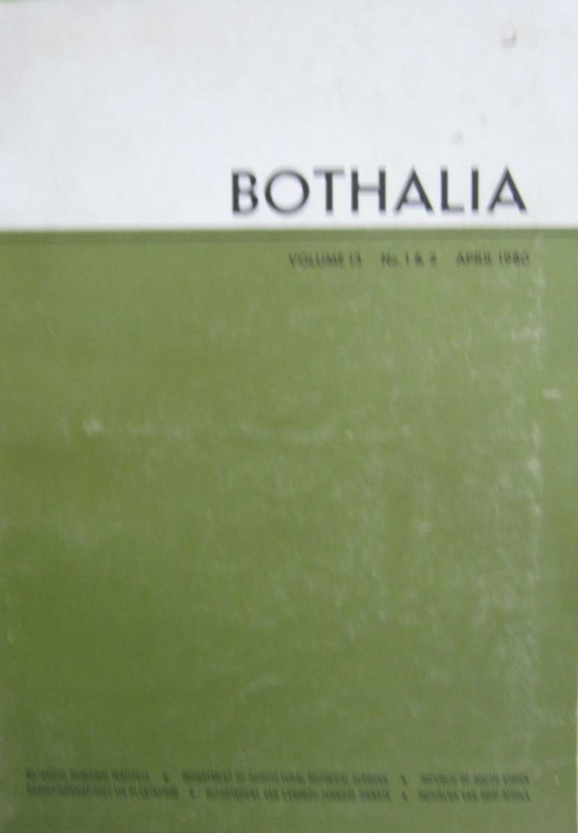 Bothalia  Six Volumes