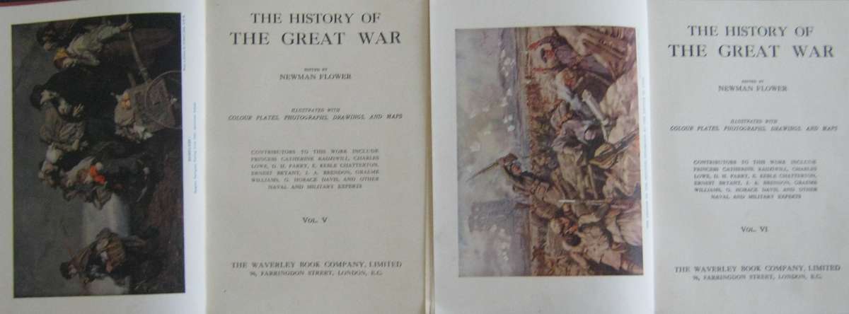 The History of the Great War (First World War)  14 Volumes