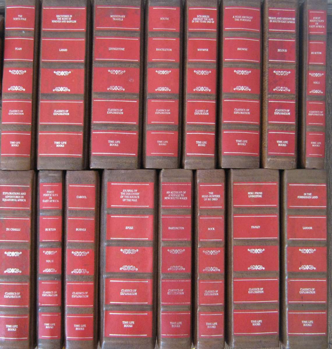 Classics of Exploration 16 Volumes Time Life Books