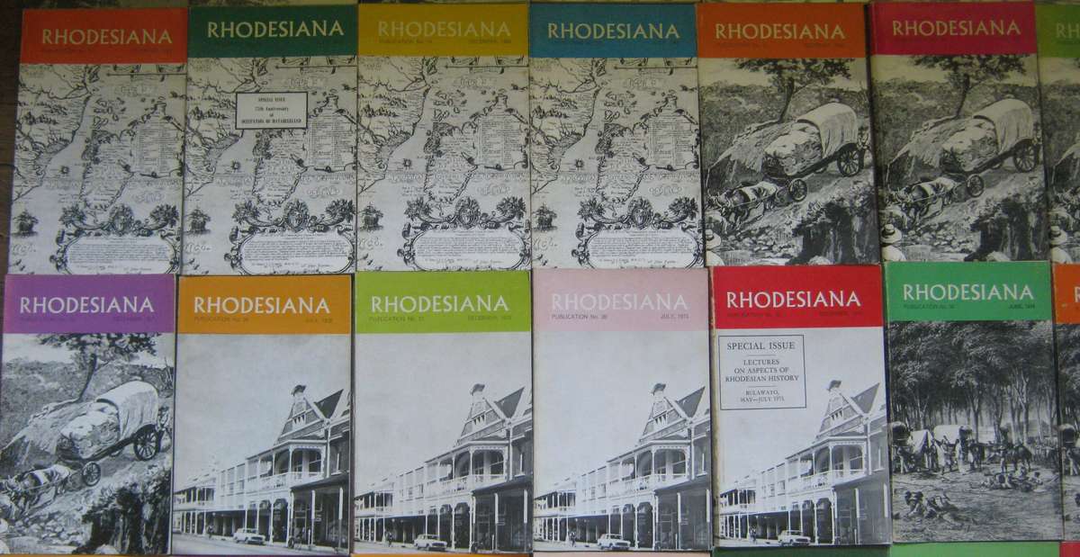 Full Set of 40 Rhodesiana Journals 1956 - 1979