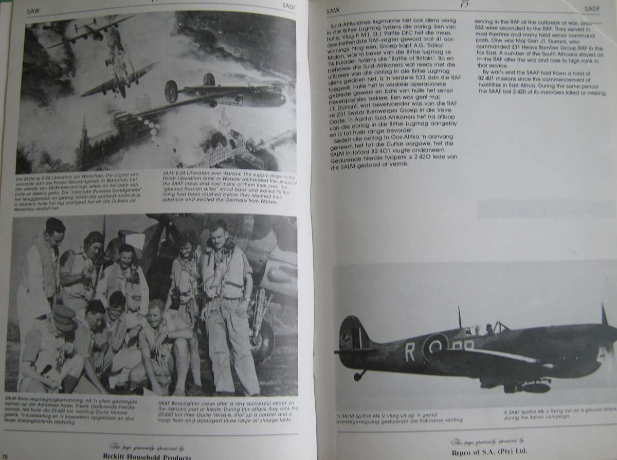 Steeds Kampioene Suid-Afrikaanse Weermag 1912-1987 Still Champions SADF 1912 - 1987