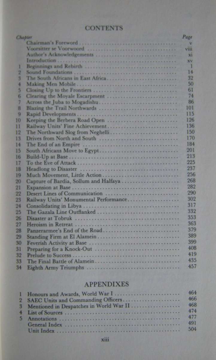 Salute the Sappers. Volume 8. Parts I & II of the South African Forces: World War II series. Signed