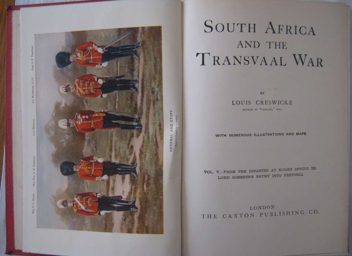 South Africa and the Transvaal War- Eight Volumes Louis Creswicke