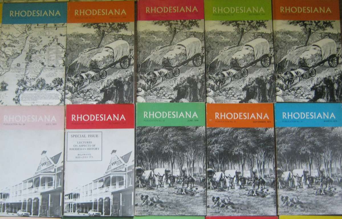 Full Set of 40 Rhodesiana Journals 1956 - 1979