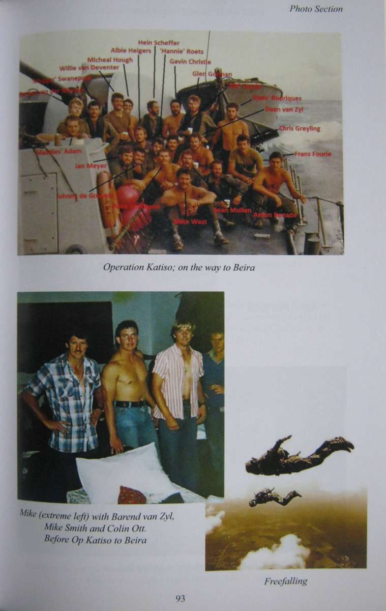 Mike West Special Forces Super Soldier  Signed by Mike West Hannes Wessels