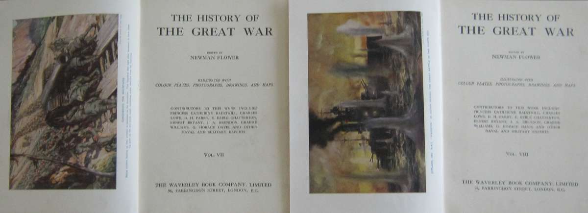 The History of the Great War (First World War)  14 Volumes