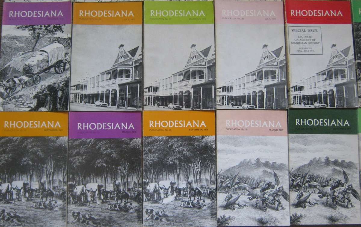 Full Set of 40 Rhodesiana Journals 1956 - 1979