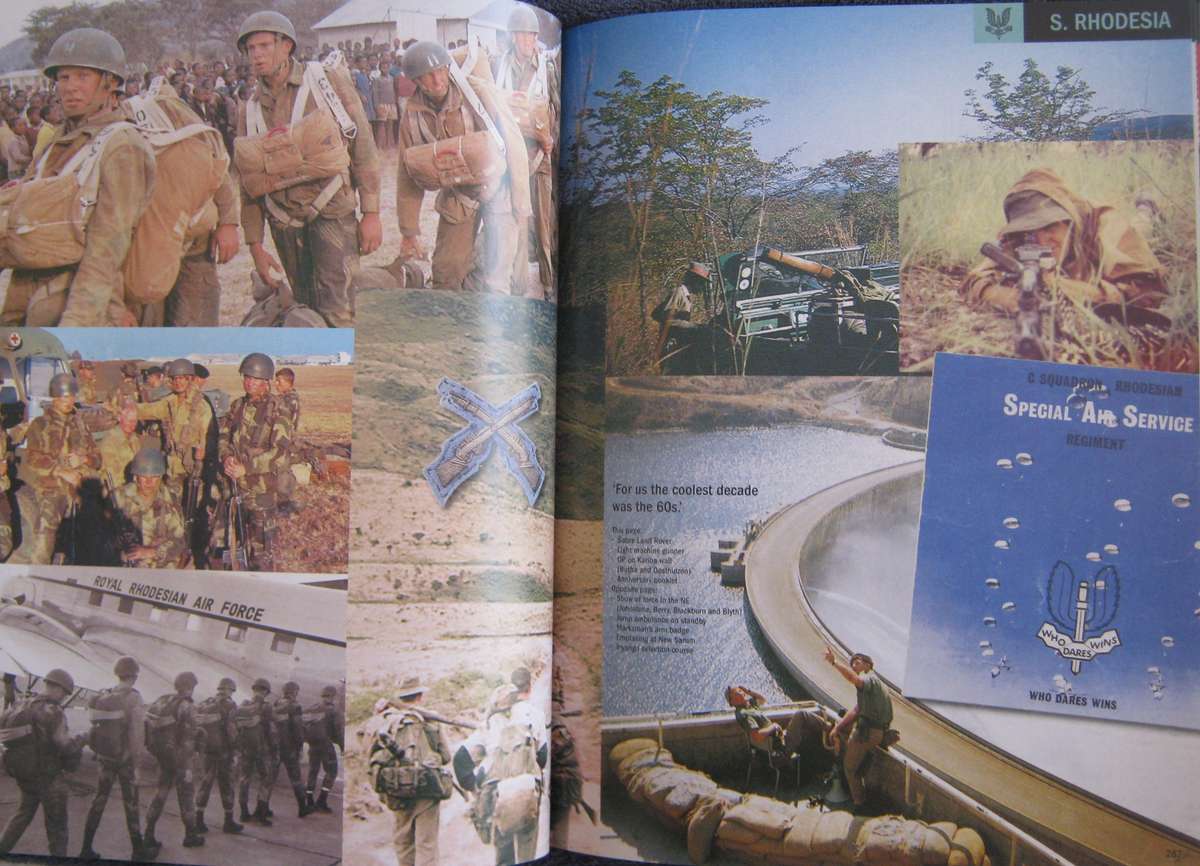 Rhodesia Special Air Service The Men Speak  Jonathan Pittaway Signed