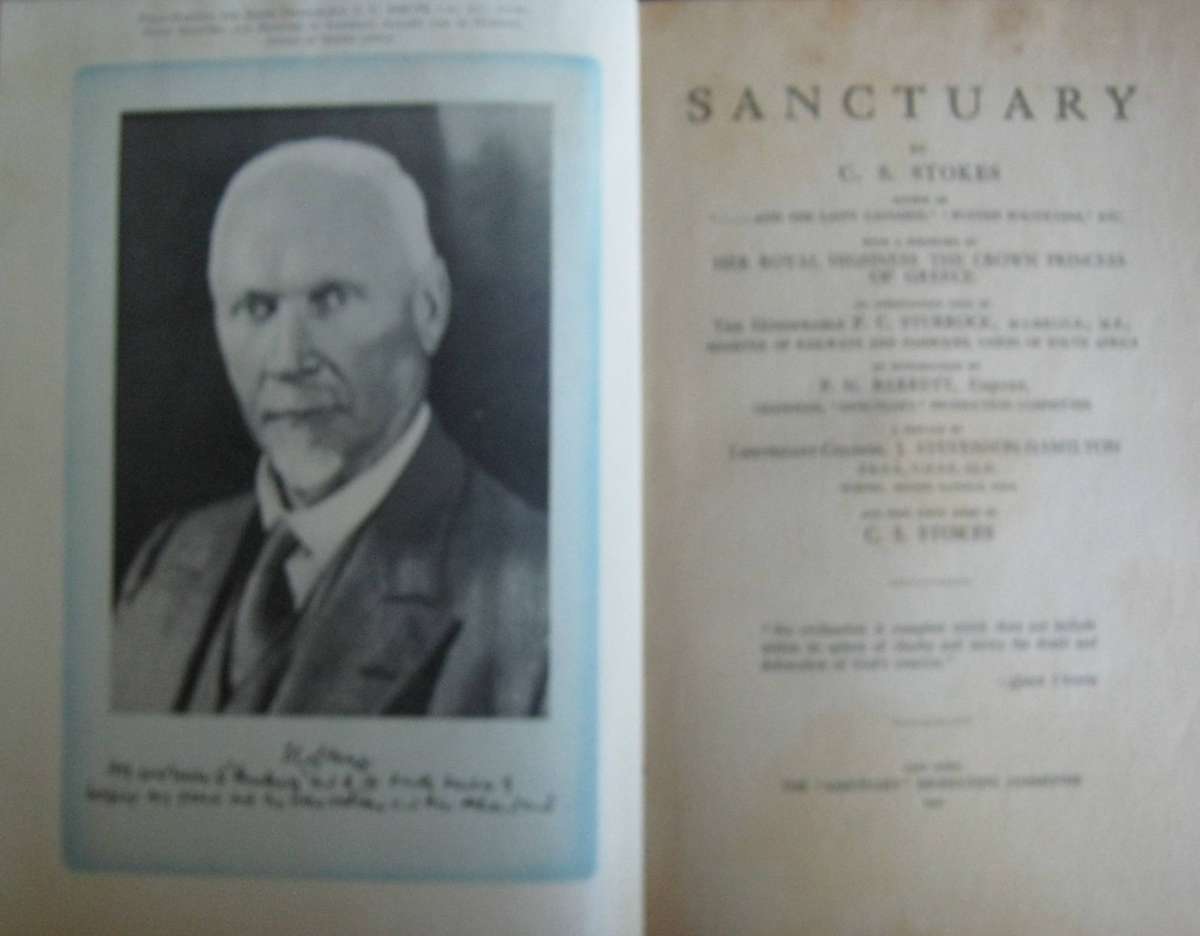 3 C S Stokes Books: Joyful Errand | Sanctuary | Toevlugsoord C S Stokes