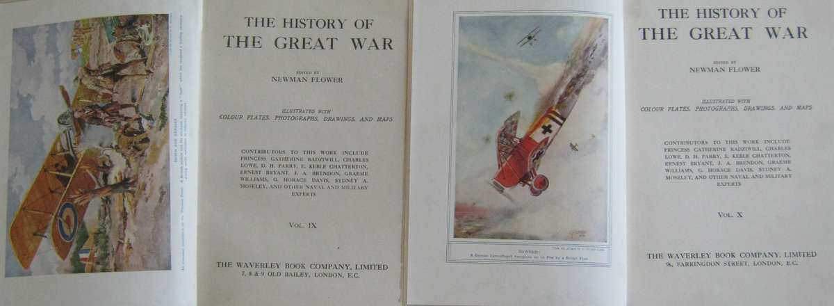 The History of the Great War (First World War)  14 Volumes