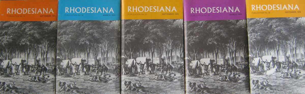 Full Set of 40 Rhodesiana Journals 1956 - 1979