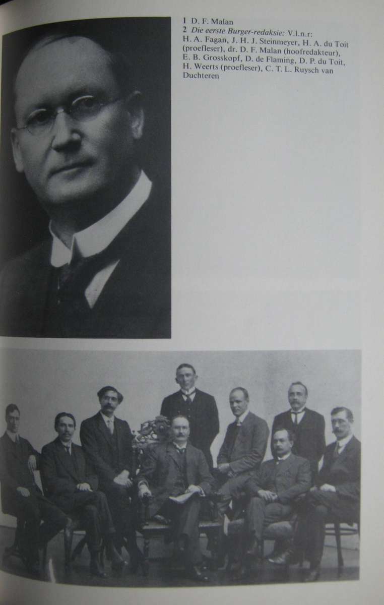 D F Malan H B Thom