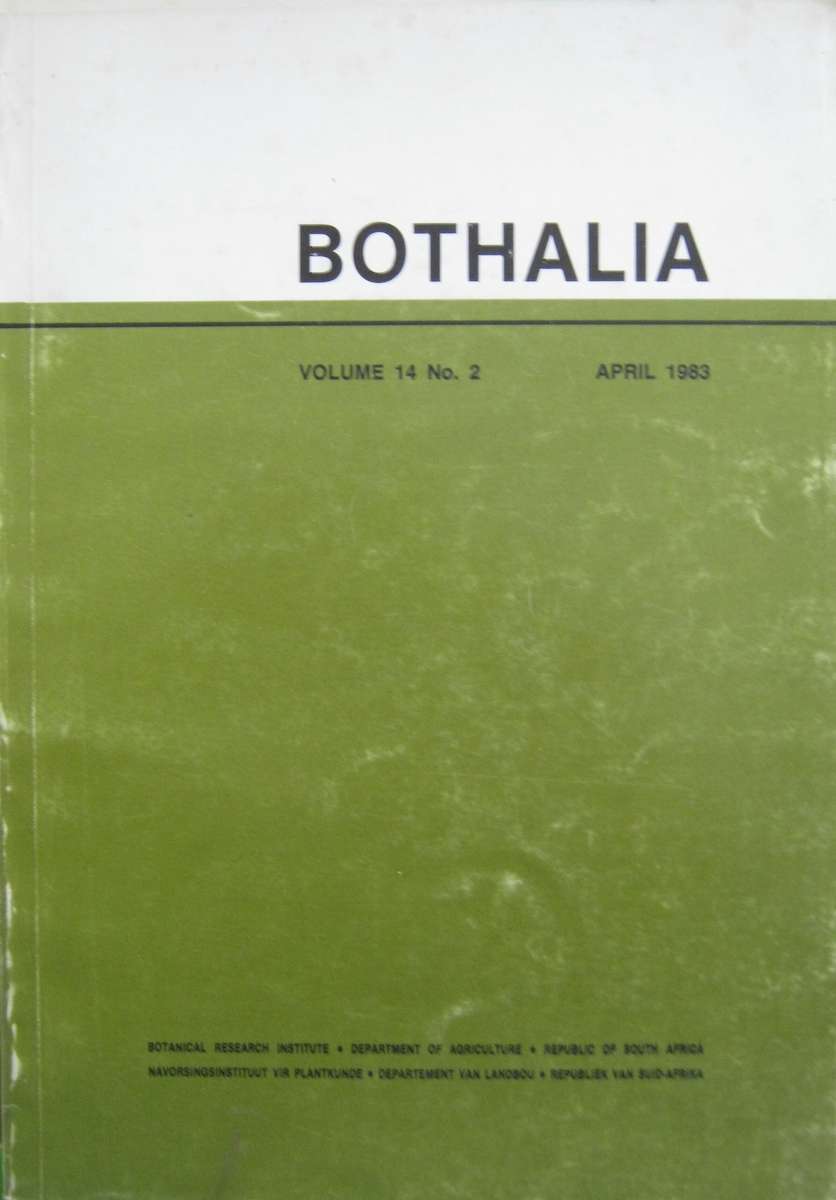 Bothalia  Six Volumes
