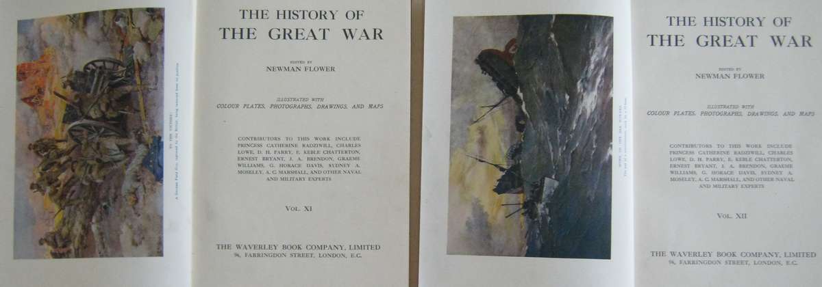 The History of the Great War (First World War)  14 Volumes