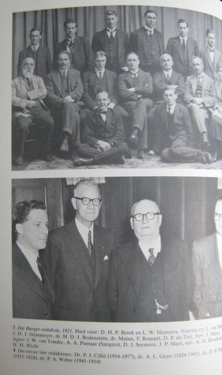 D F Malan H B Thom