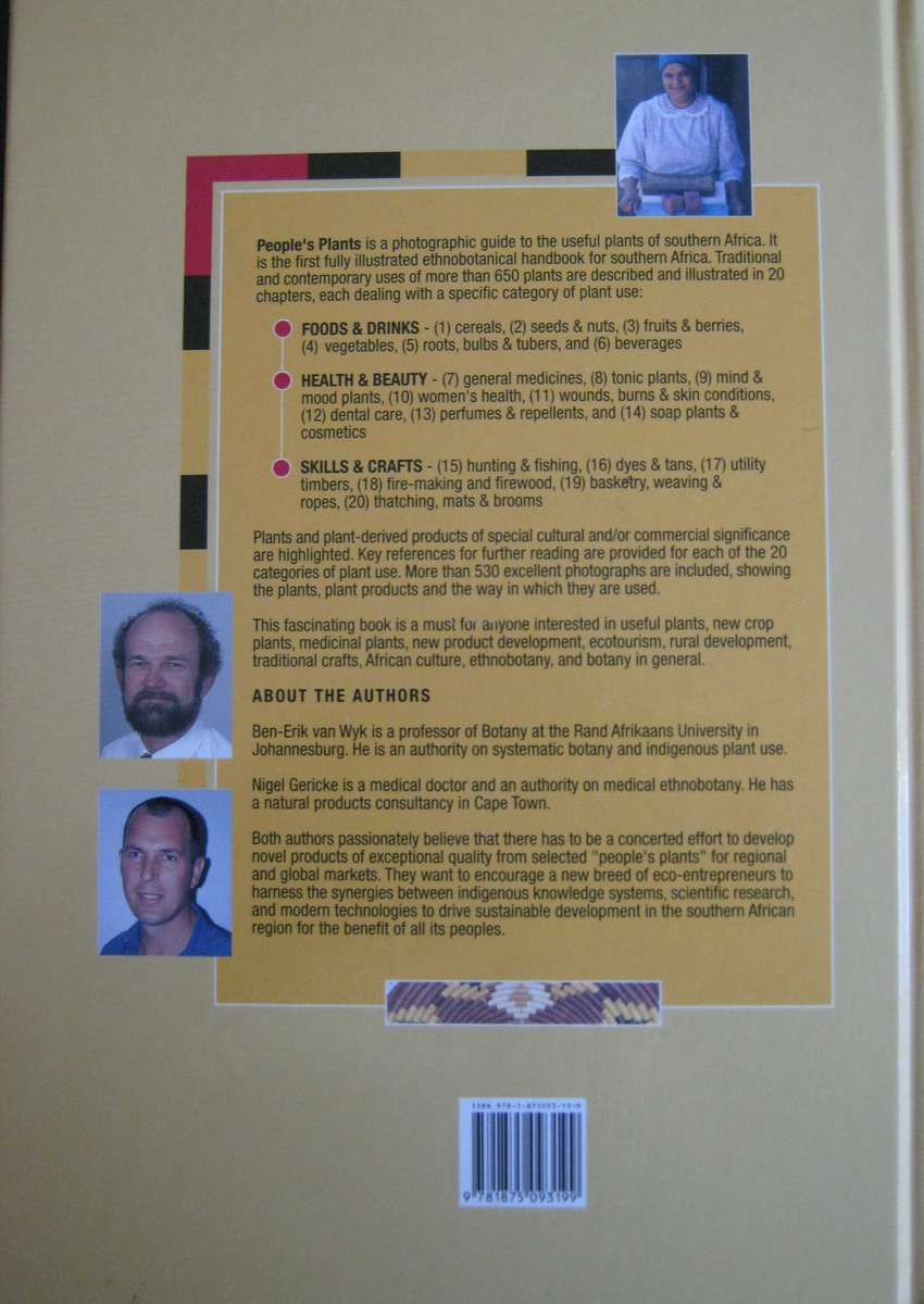 Peoples Plants  A Guide to Useful Plants of Southern Africa Ben-Erik van Wyk | Nigel Gericke
