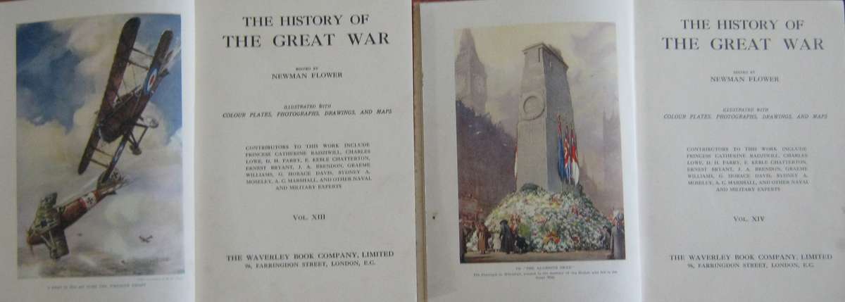 The History of the Great War (First World War)  14 Volumes