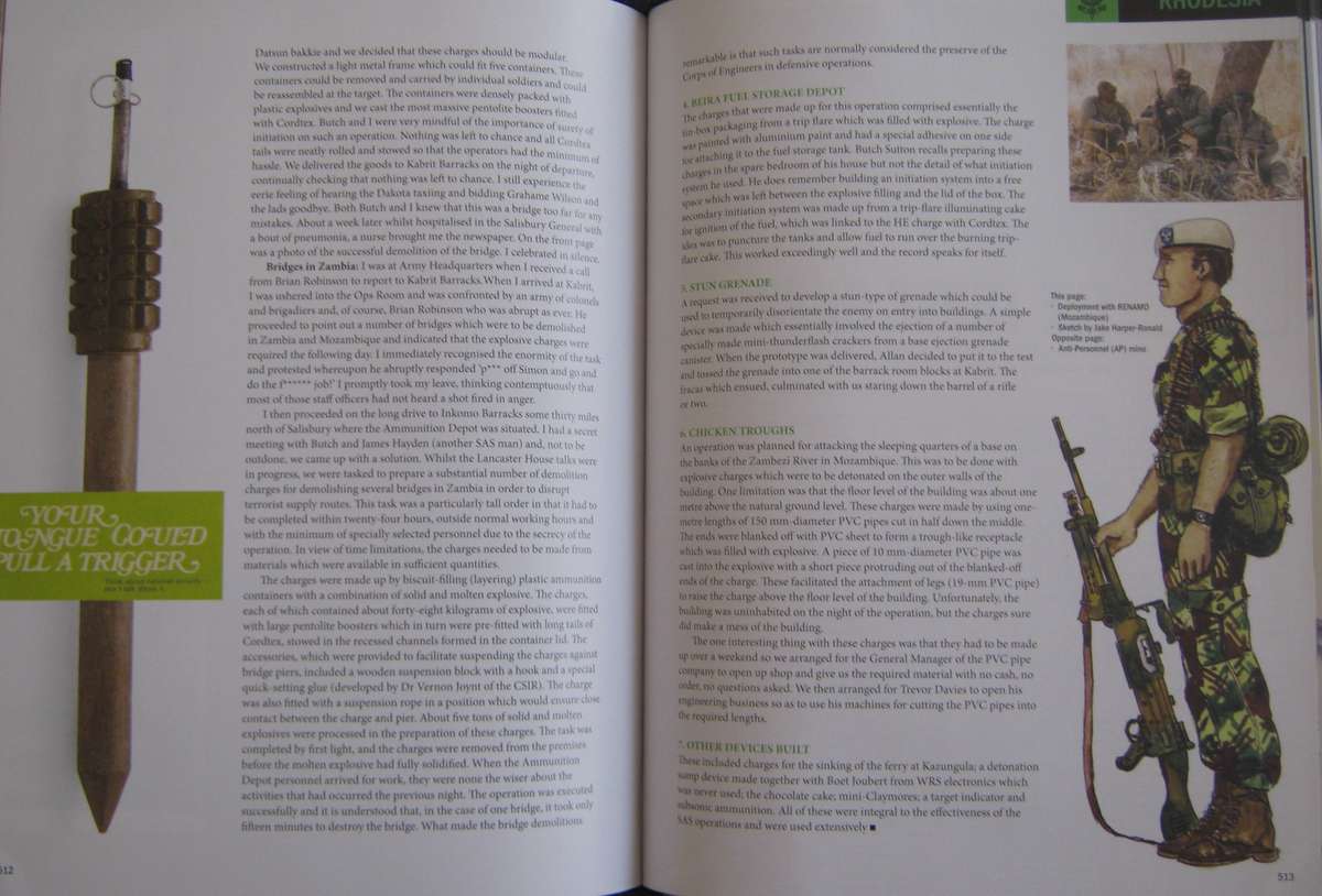 Rhodesia Special Air Service The Men Speak  Jonathan Pittaway Signed