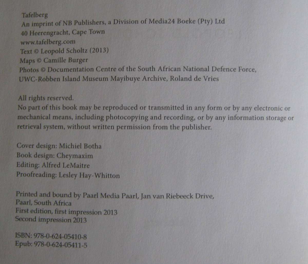 The SADF in the Border War 1966 1989 Leopold Scholtz