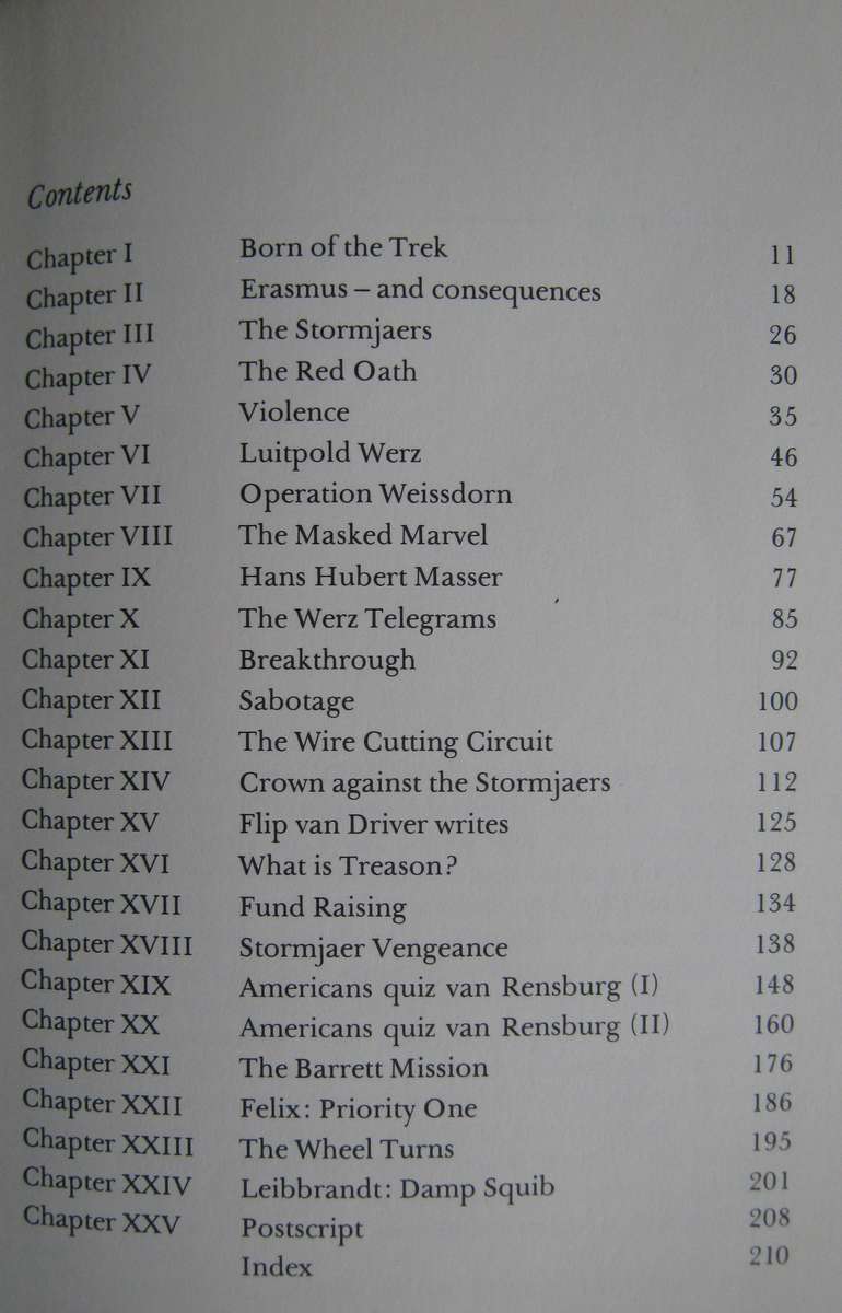 OB Traitors or Patriots? George Cloete Visser