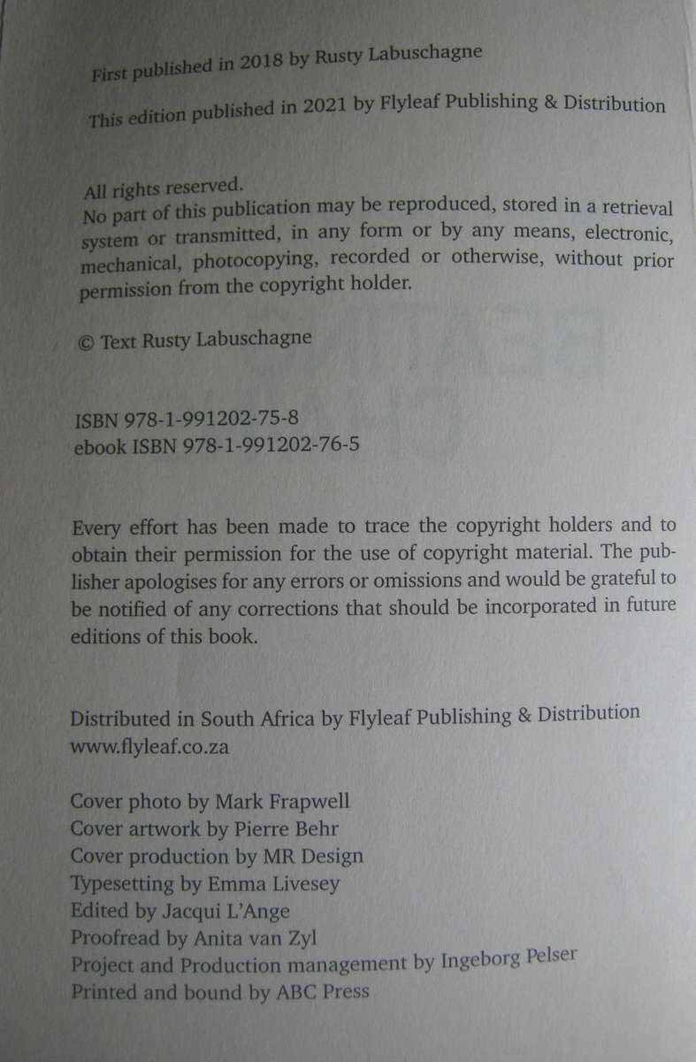 Beating Chains Victory Over Injustice Rusty Labuschagne