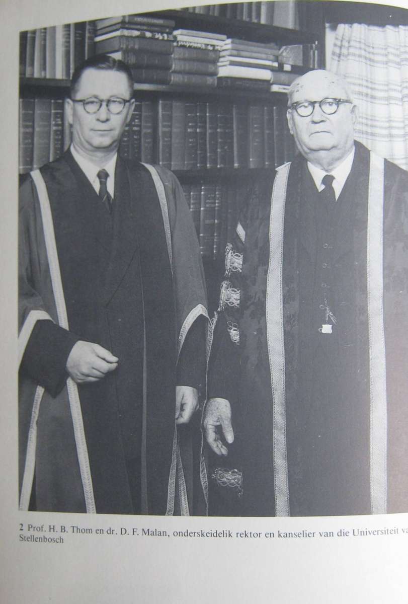 D F Malan H B Thom