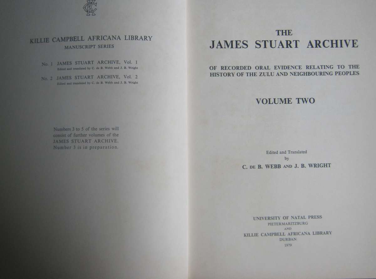 The James Stuart Archive 4 Volume Set Author: Edited & Translated by C De B Webb & J B Wright