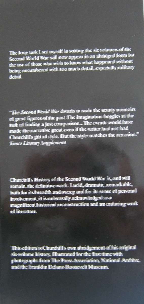 Winston S Churchill The Second World War Illustrated & Abridged Denis Kelly