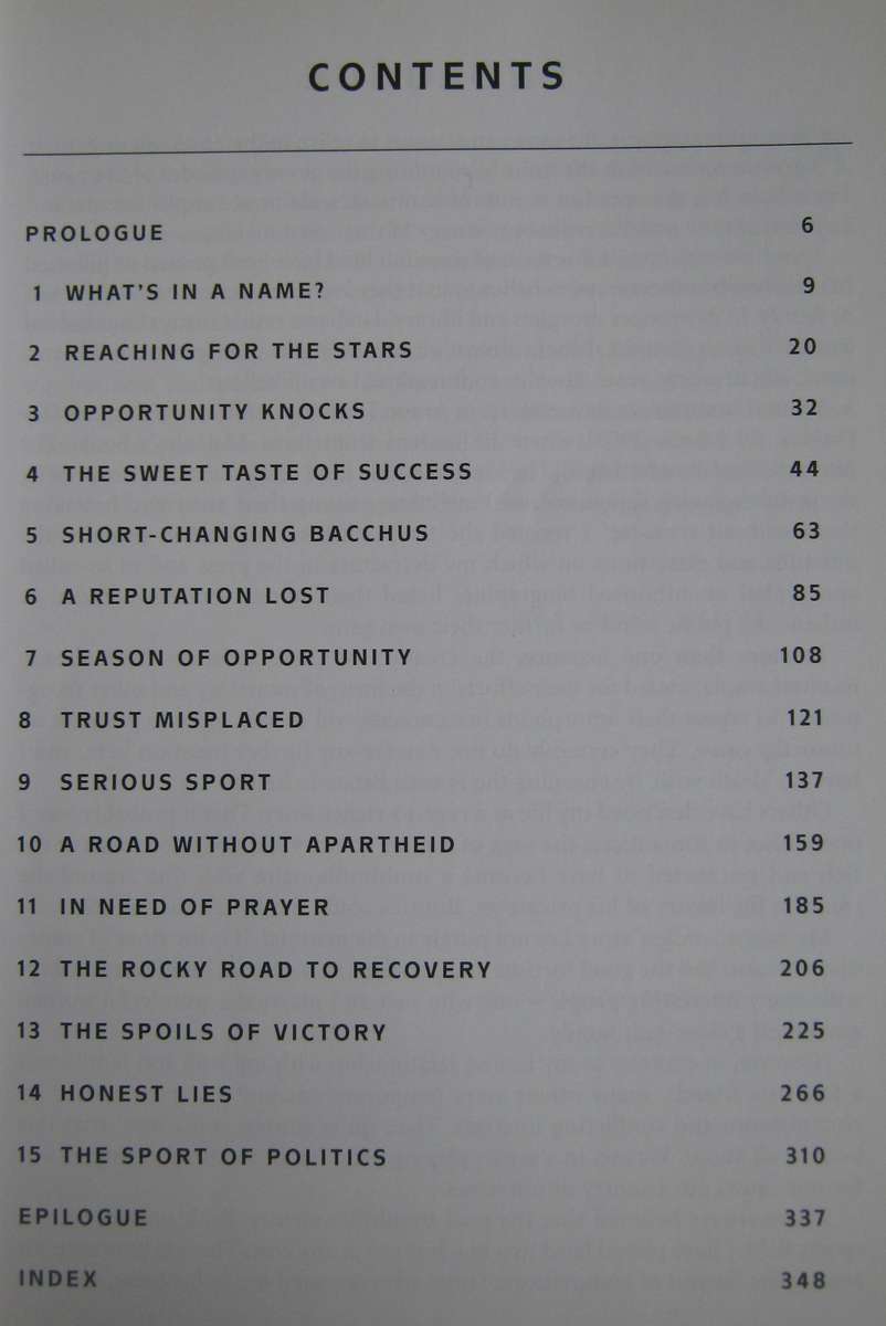 2 Louis Luyt Books. Walking Proud The Louis Luyt Autobiography & Louis Luyt Unauthorised