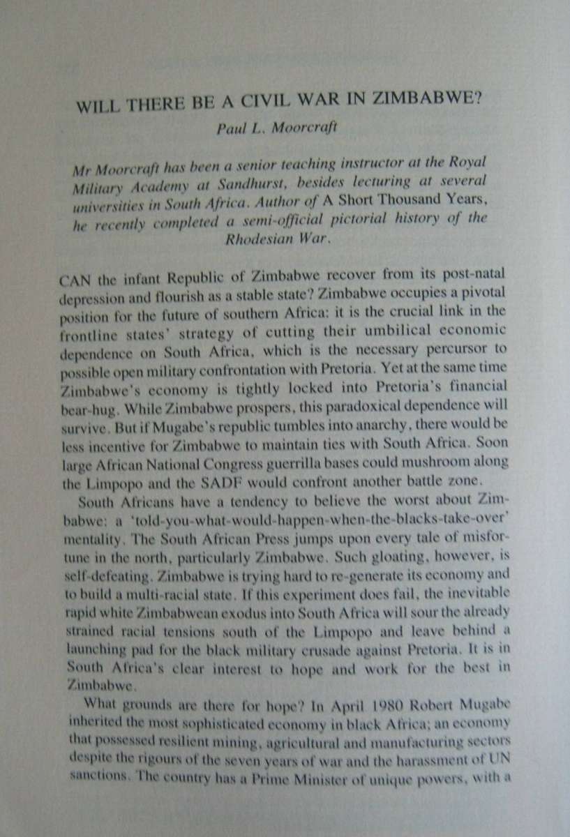 South Africa International Volume XI Number 4 April 1981