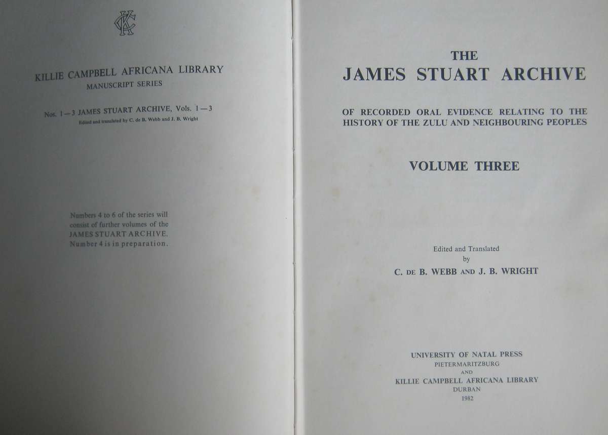 The James Stuart Archive 4 Volume Set Author: Edited & Translated by C De B Webb & J B Wright