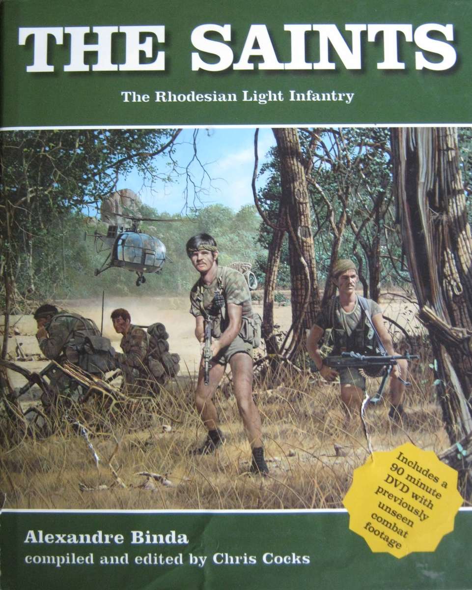 The Saints. The Rhodesian Light Infantry. Signed by Chris Cocks and Don Price BCR (No CD)