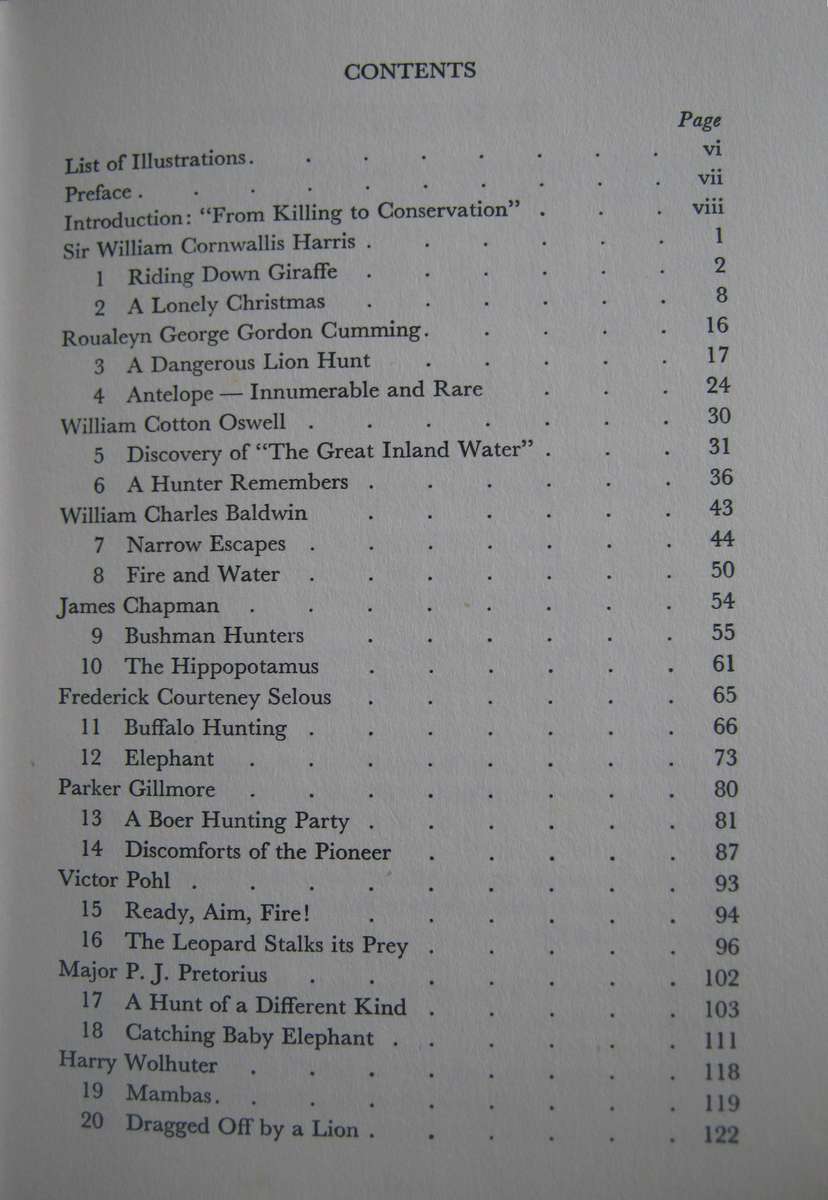 The Great Hunters Geoffrey Haresnape