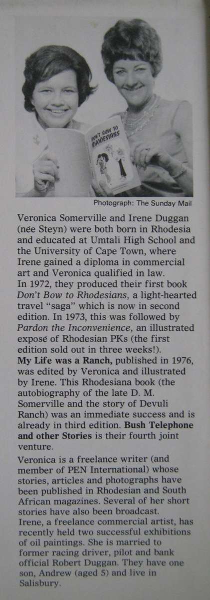 Bush Telephone and Other Stories Edited by Veronica Somerville and illustrated by Irene Duggan