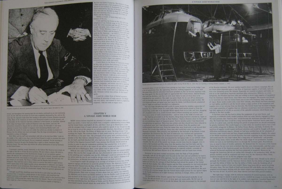 Winston S Churchill The Second World War Illustrated & Abridged Denis Kelly