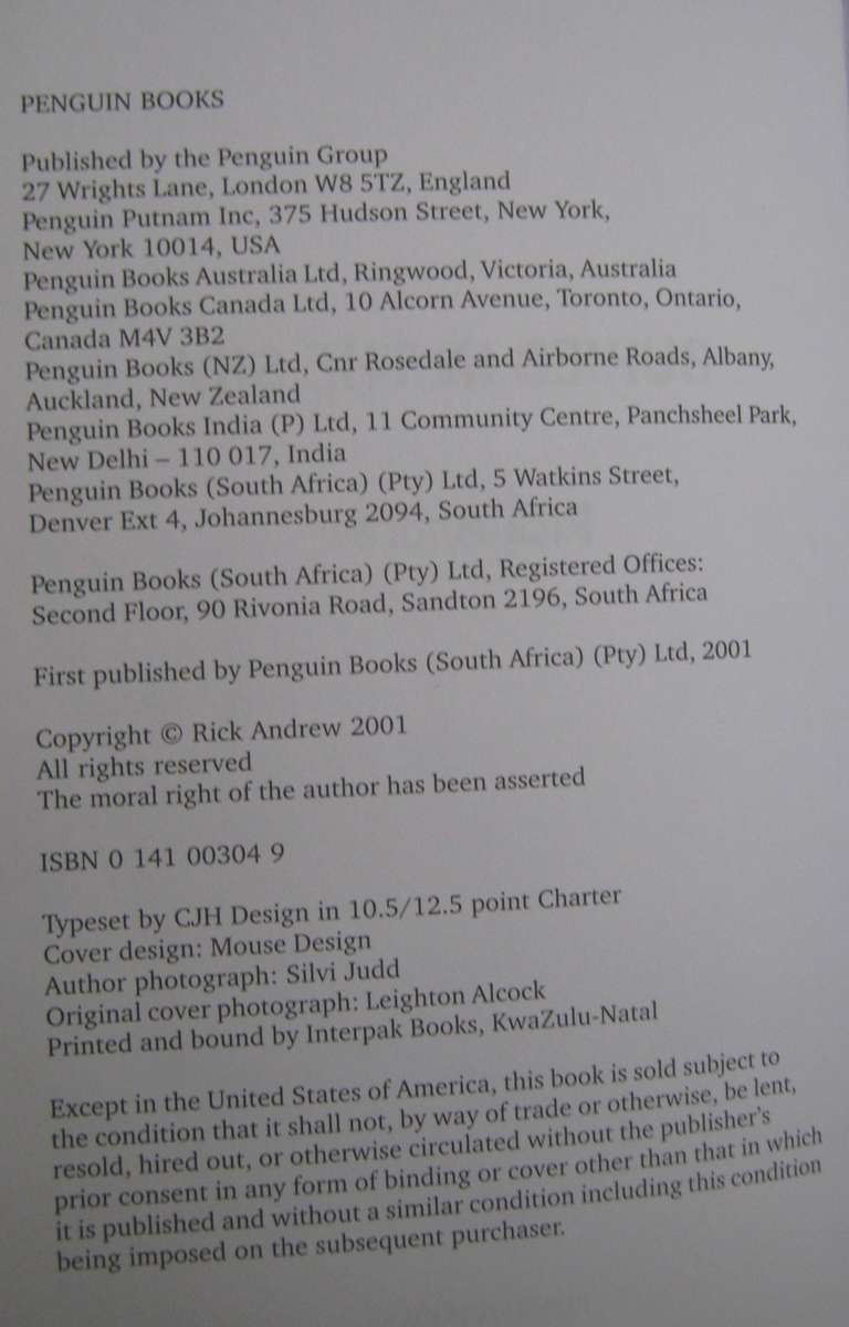 Buried in the Sky Rick Andrew