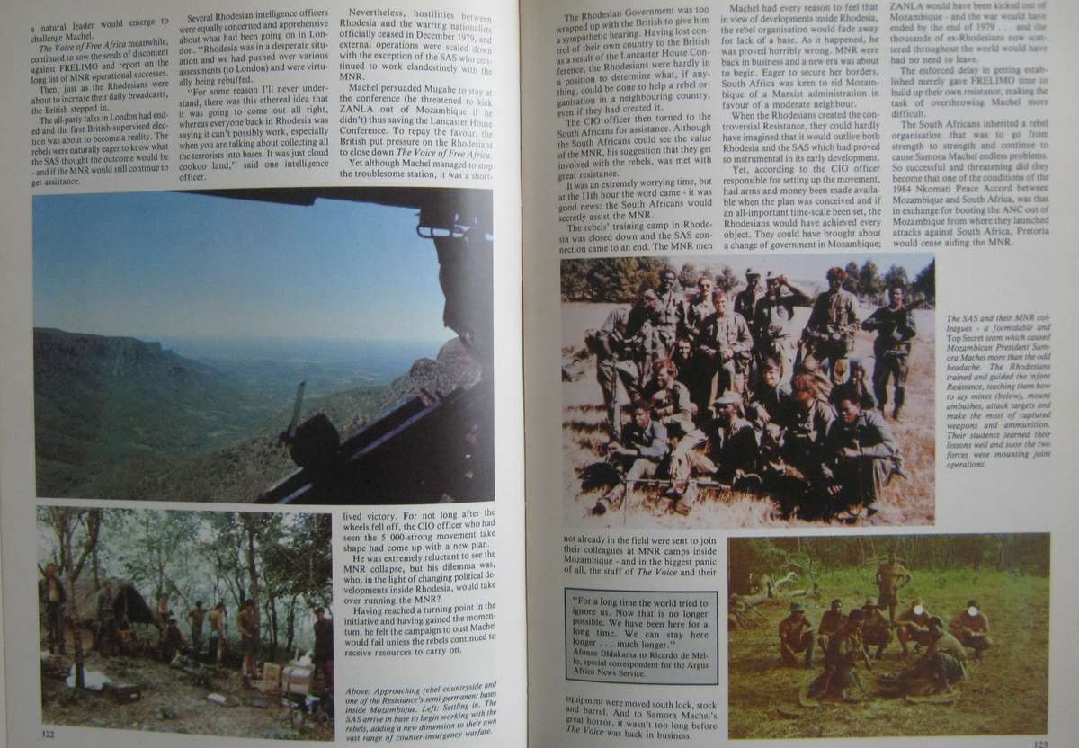 The Elite Rhodesian Special Air Service Pictorial Barbara Cole