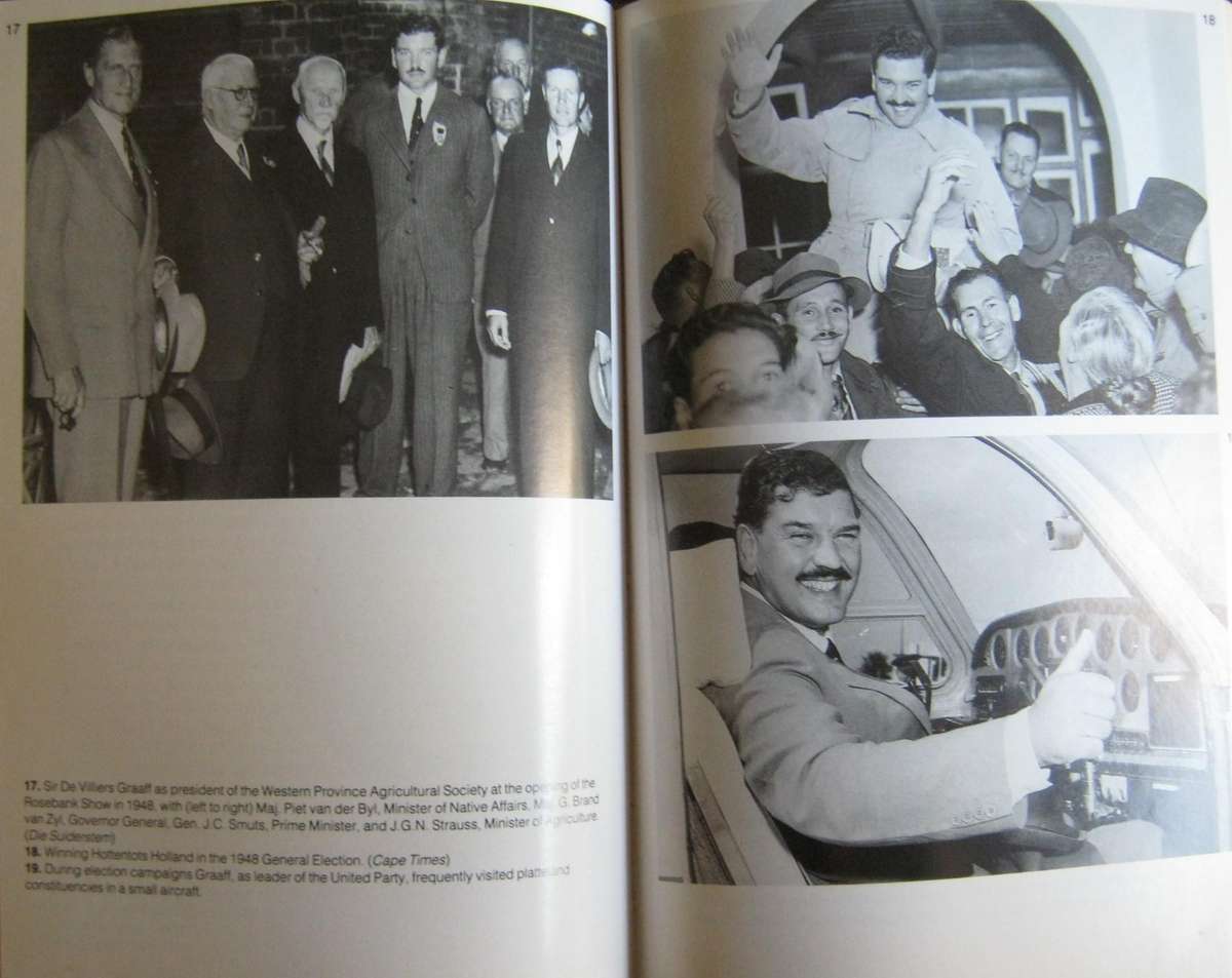 Div Looks Back The Memoirs of Sir De Villiers Graaf Sir De Villiers Graaf