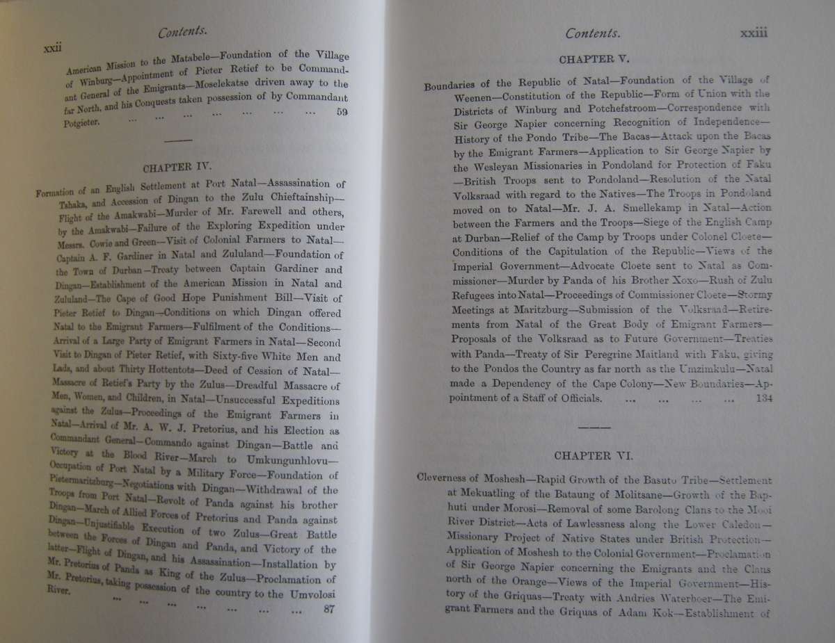 History of the Boers in South Africa or The Wanderings and Wars of the Emigrant Farmers G M Theal