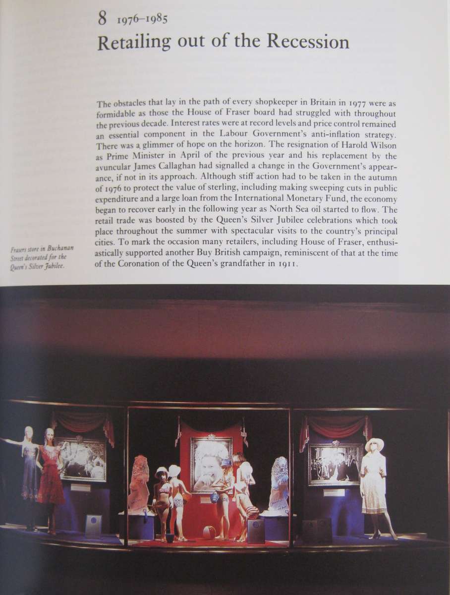 A Legend of Retailing House of Fraser  Michael Moss and Alison Turton