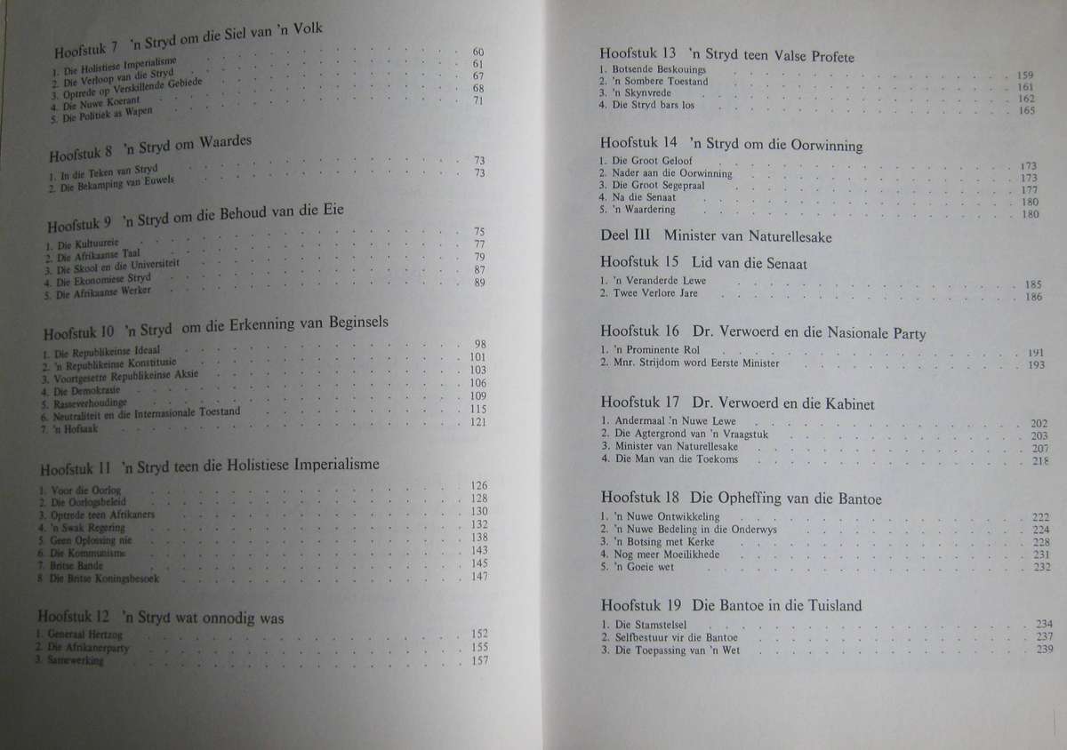 Dr Hendrik Frensch Verwoerd 1901  1966: Volumes 1 & 2 G D Scholtz