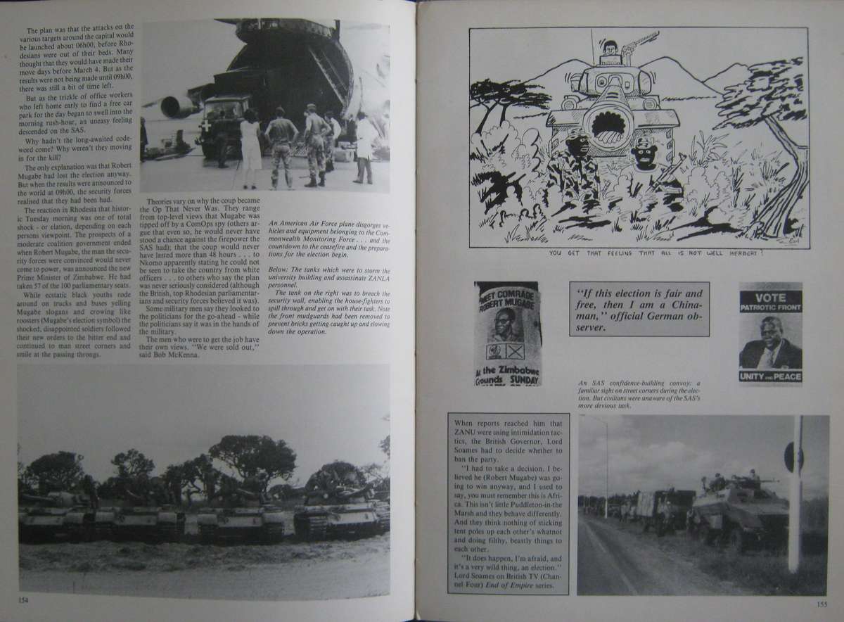 The Elite Rhodesian Special Air Service Pictorial Barbara Cole