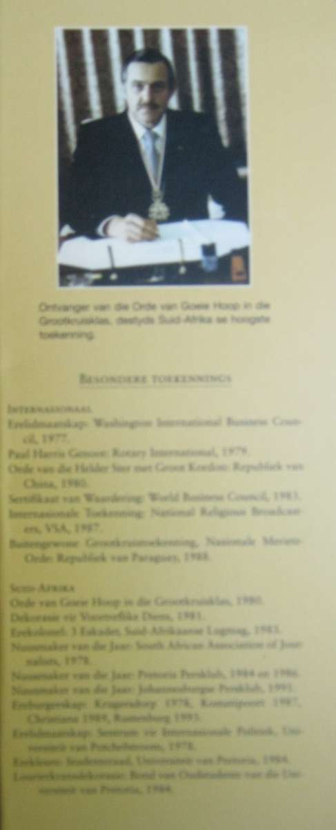 Pik Botha En Sy Tyd Theresa Papenfus